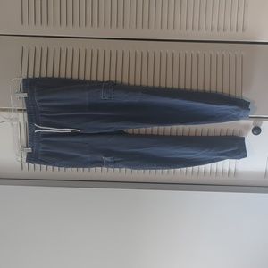 Old Navy Terry Cargo Joggers - size extra small, blue
